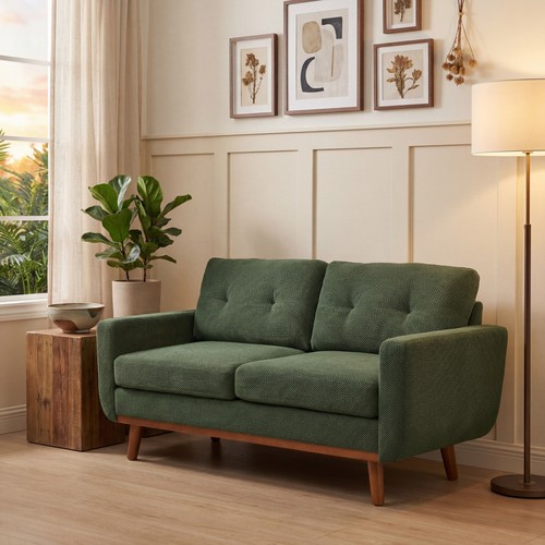 Modern loveseat 2 - modern, 65"
